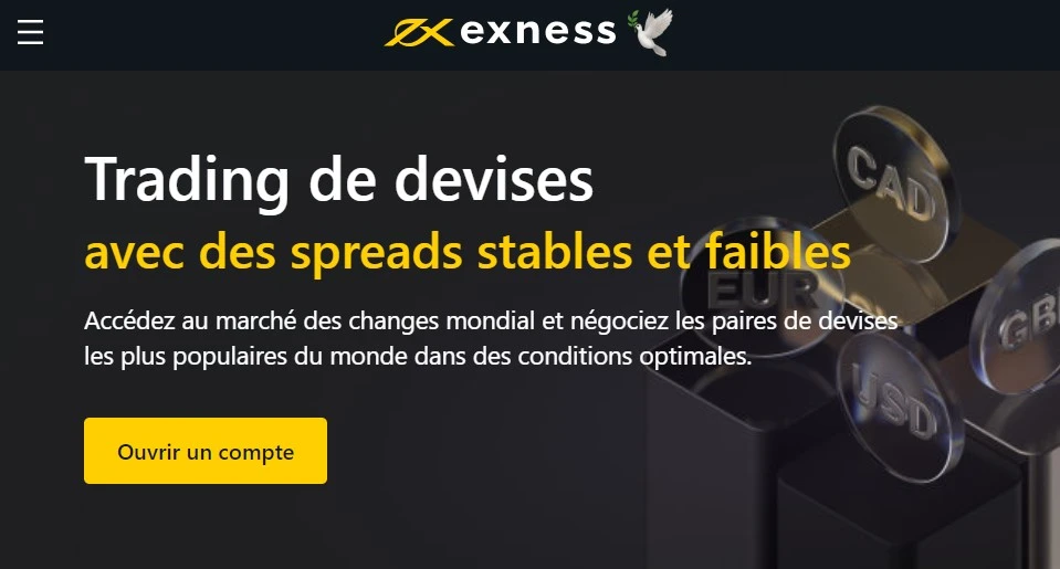 Le trading Forex Exness.