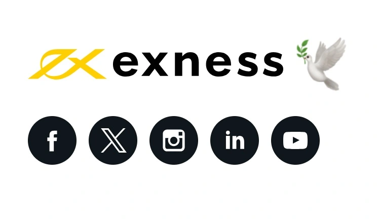 Exness Social Networks.